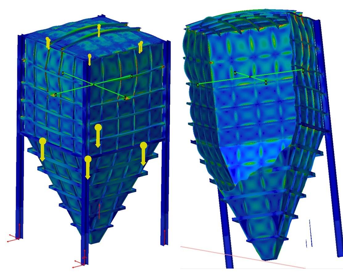 Silo na práškové hmoty