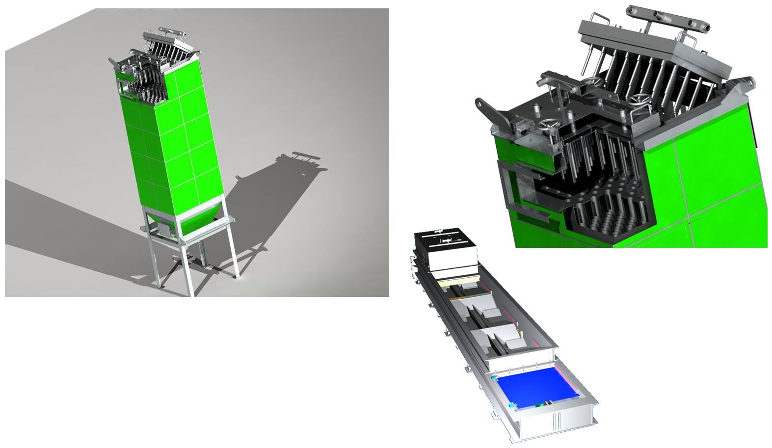 Štiepka – suvný dopravník a rekuperačná jednotka spalín