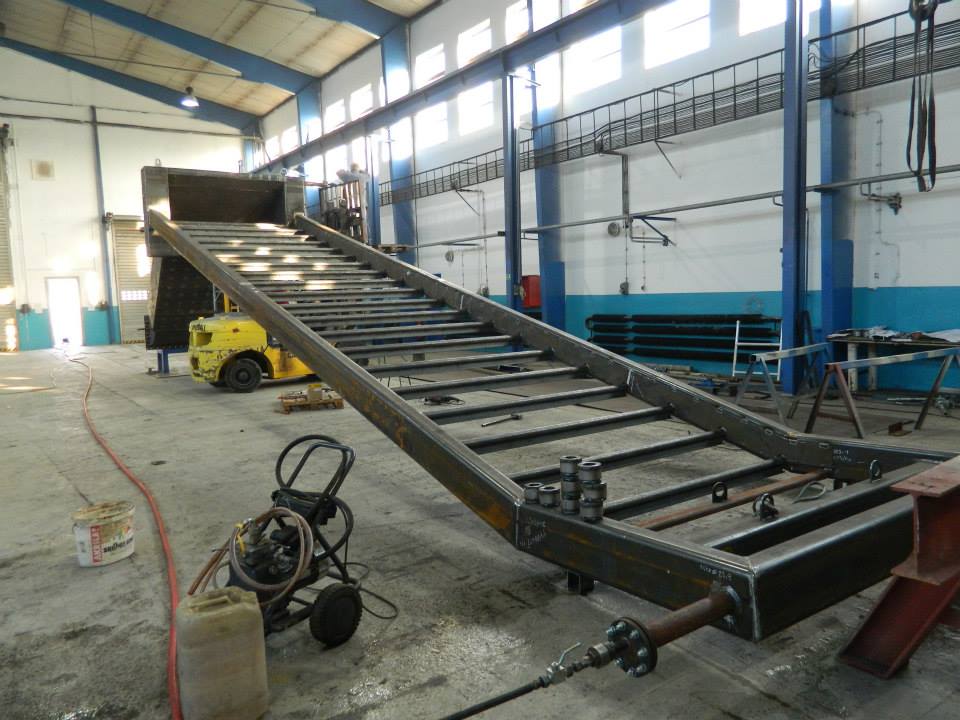 Výroba a testovanie častí kotla